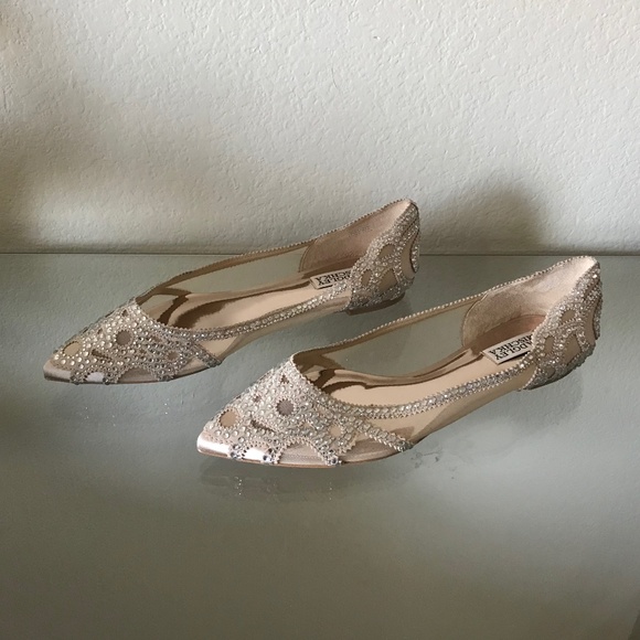 gigi flats badgley mischka